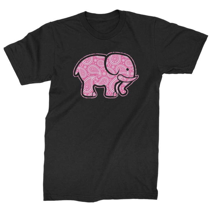 Pink Paisley Elephant XM1009262CL T-Shirt