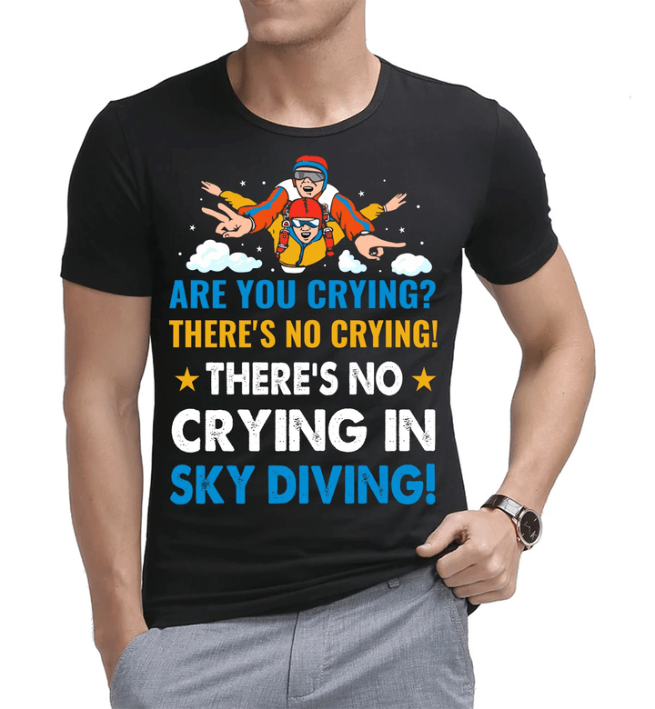 Dont Cry Lets Cry In Sky Divings YW0209148CL T-Shirt