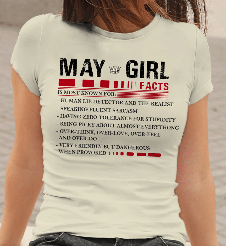 May Girl Facts YW0209452CL T-Shirt