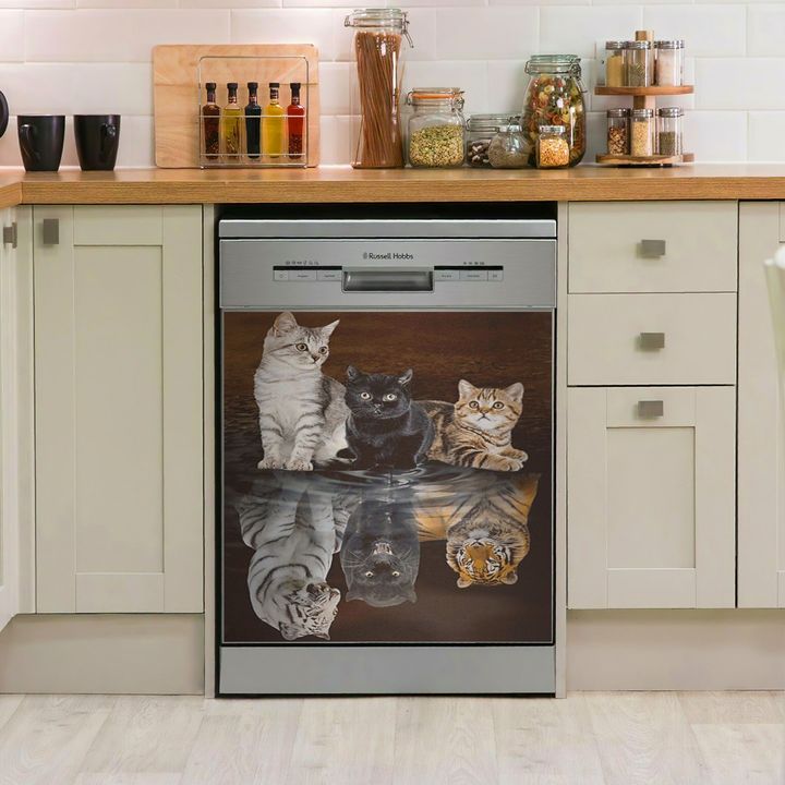 Cat YW0410560CL Decor Kitchen Dishwasher Cover