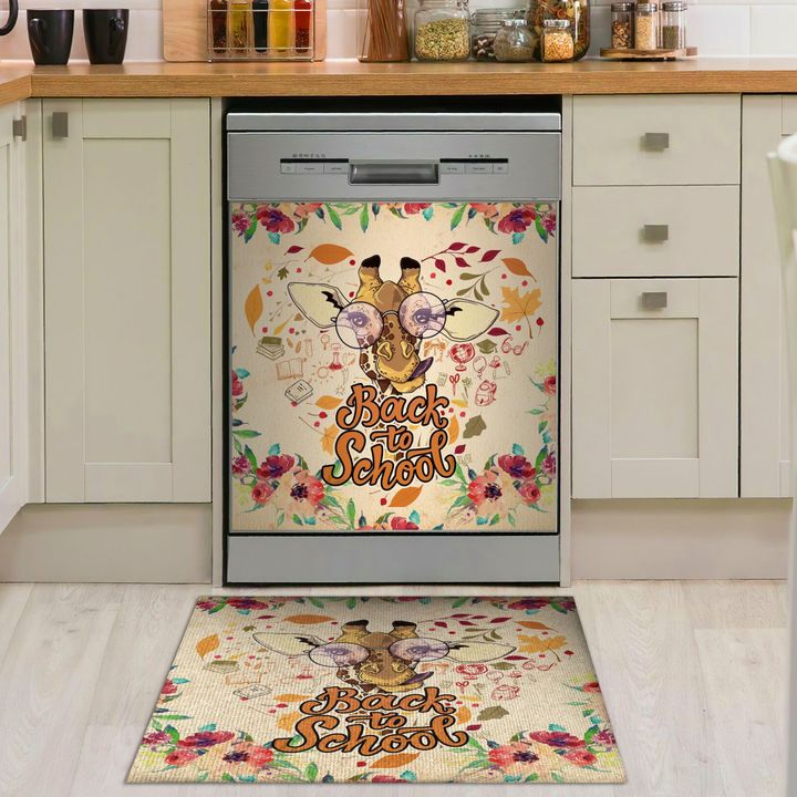 Giraffe YW0410681CL Decor Kitchen Dishwasher Cover