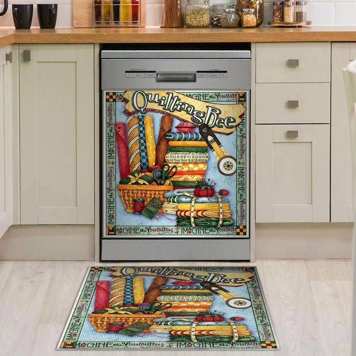 Sewing YW0410083CL Decor Kitchen Dishwasher Cover