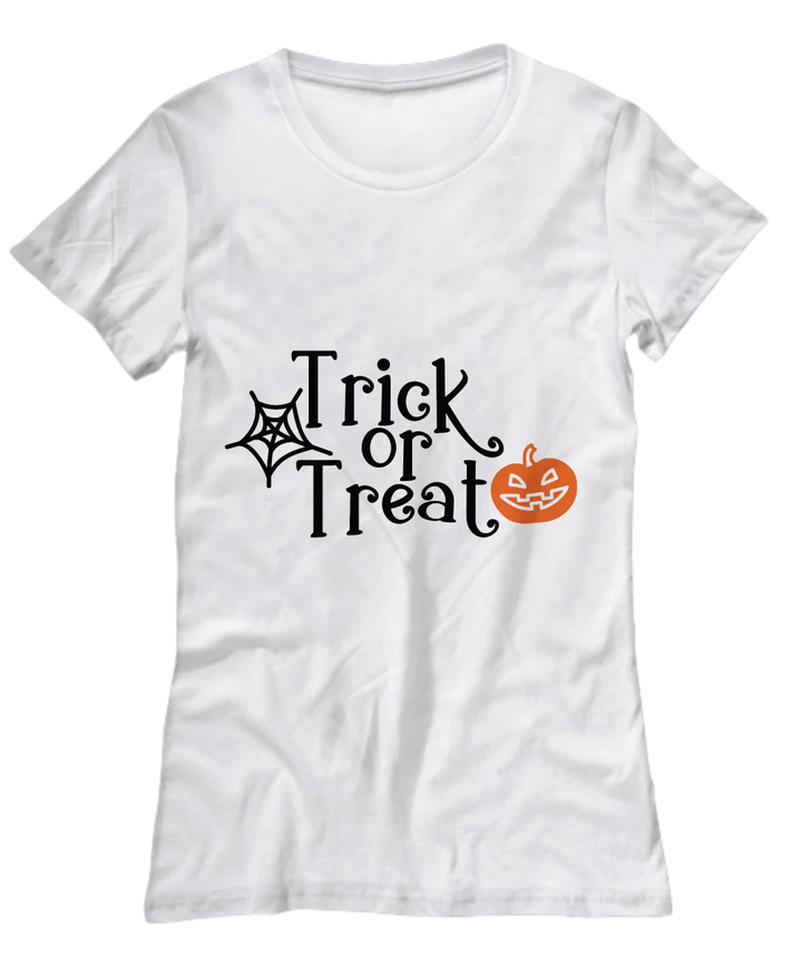 Trick Or Treat Funny Halloween YW0910552CL T-Shirt