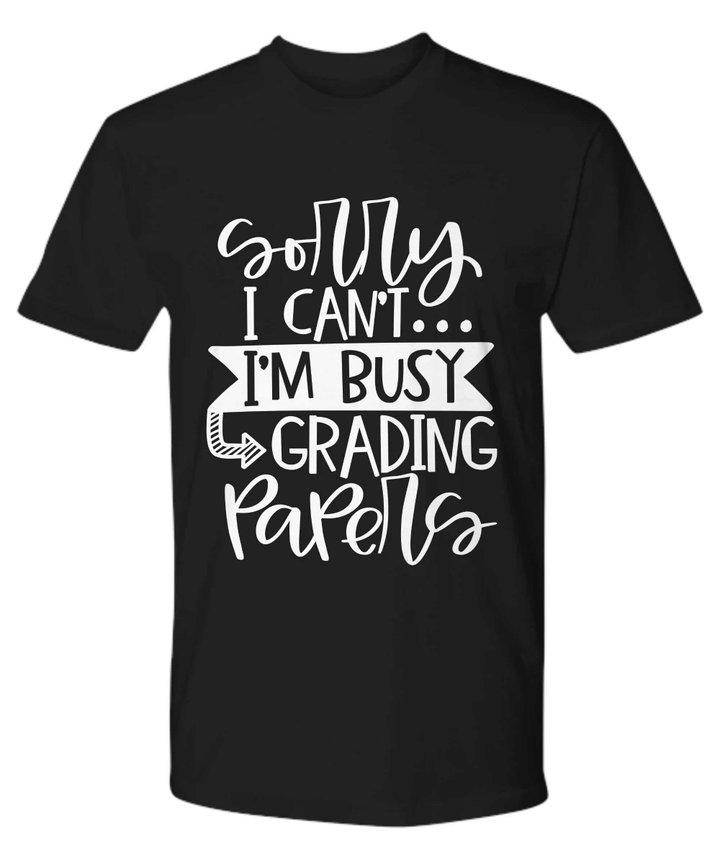 Grading Papers Funny YW0910199CL T-Shirt