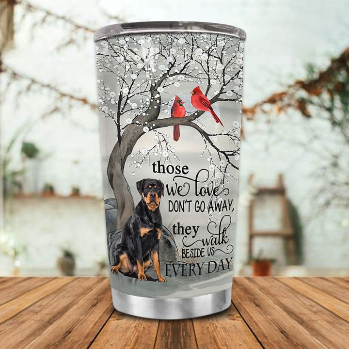Personalized Rottweiler YW1110278CL Tumbler