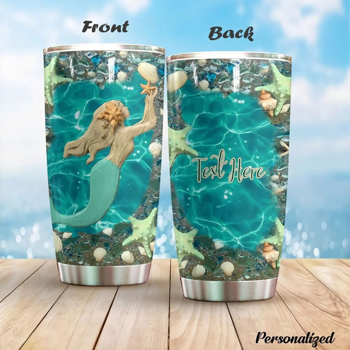 Personalized Mermaid YW1110264CL Tumbler