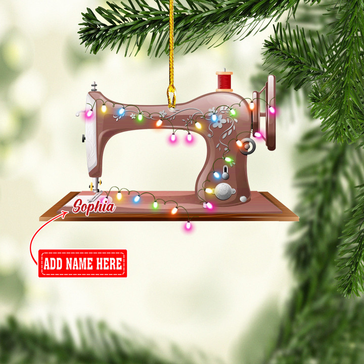 Personalized Sewing Machine NI1311014YC Ornaments