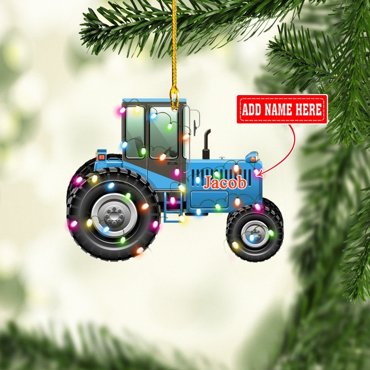 Personalized Tractor NI1311016YC Ornaments