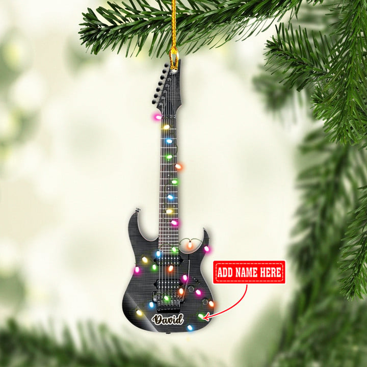 Personalized Electric Guitar NI1311042YC Ornaments