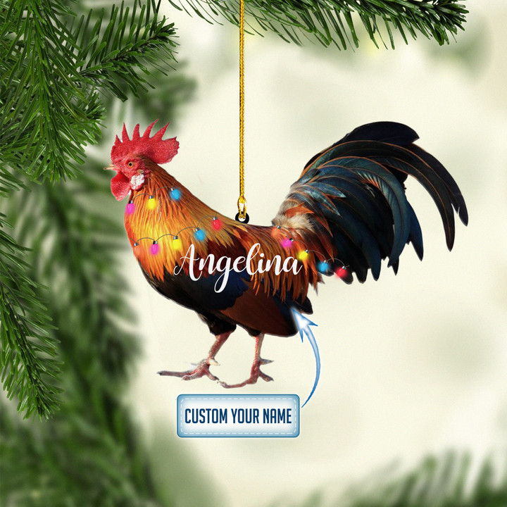 Personalized Chicken XS1311001YI Ornaments