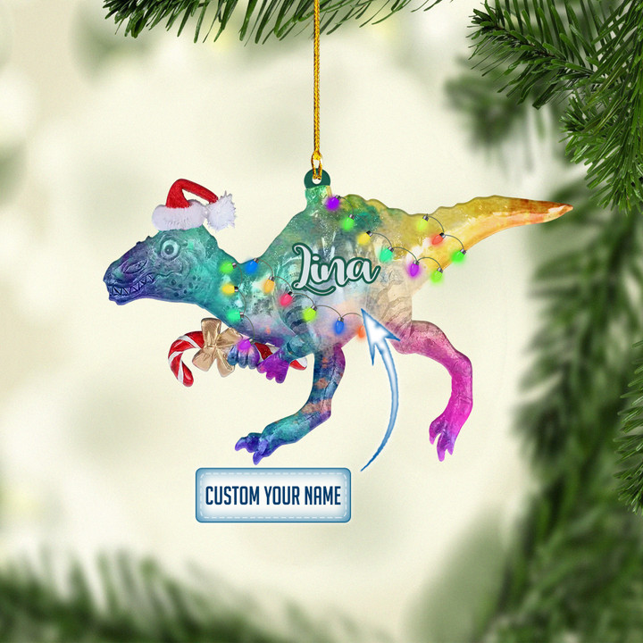 Personalized Dinosaurs Multicolor XS1311005YI Ornaments