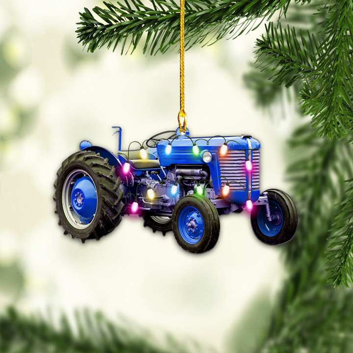 Tractor Christmas NI1311031YR Ornaments