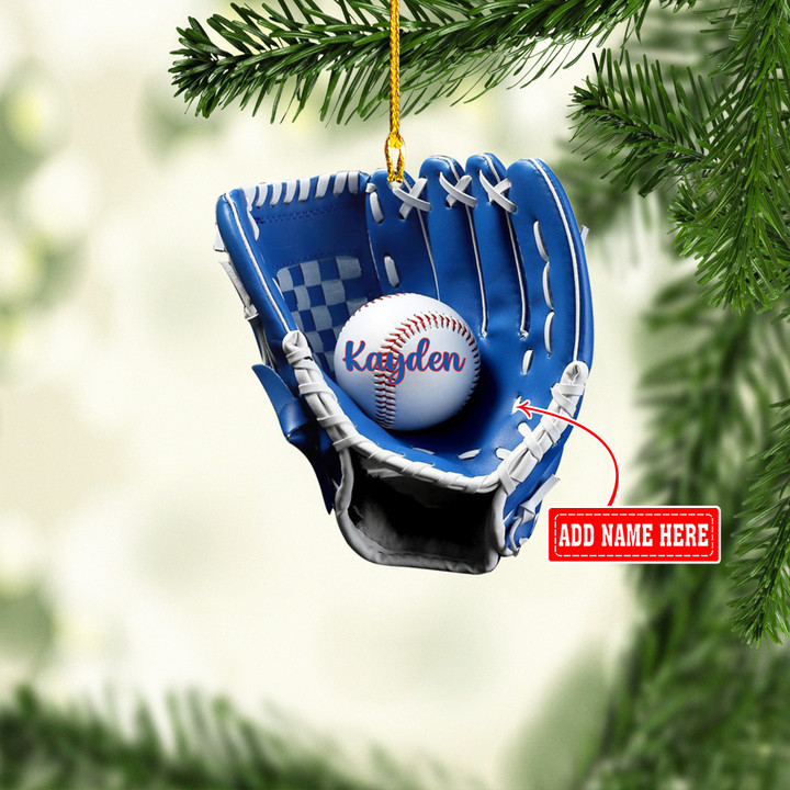 Personalized Baseball Glove NI1611002YC Ornaments