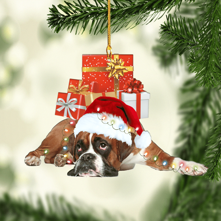 Boxer Dog NI1811012XB Ornaments