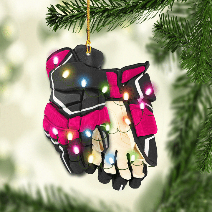 Pink Hockey Gloves NI1211019XB Ornaments