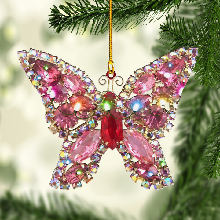 Butterfly gemstone NI2411005YJ Ornaments