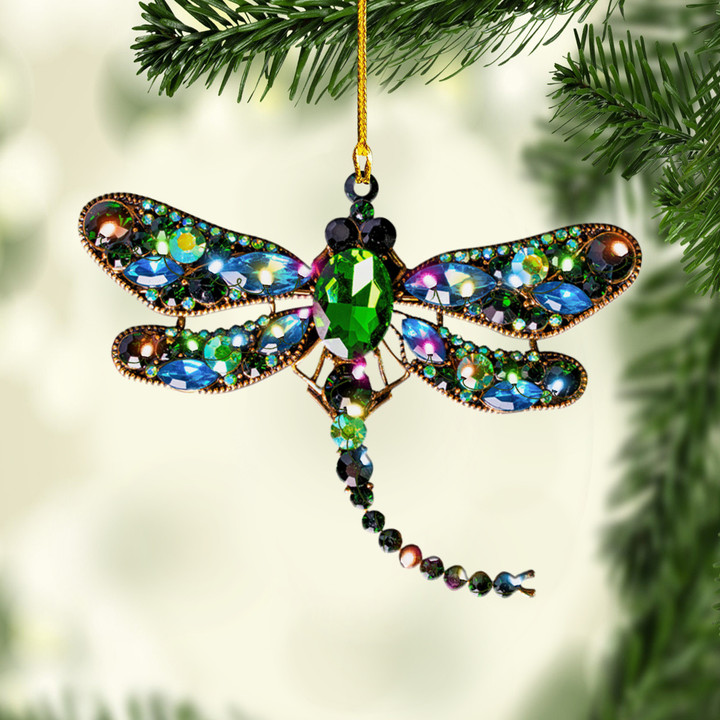 Dragonfly gemstone NI2511005YJ Ornaments