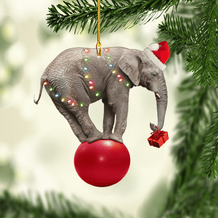 Elephants Christmas NI2511012XB Ornaments