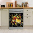 Flowers YW0410304CL Decor Kitchen Dishwasher Cover