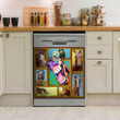Horse YW0410142CL Decor Kitchen Dishwasher Cover