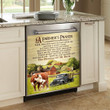 Farm Heifer Cow YW0410227CL Decor Kitchen Dishwasher Cover