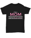I Am A Mom To Save Time Lets Assume That I Am Never Wrong YW0910377CL T-Shirt