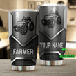 Personalized Farmer Tractor YW0510131CL Tumbler