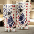 Personalized Boston Terrier Dog Wrapped In Glory YW0510012CL Tumbler