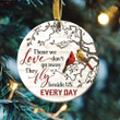 Cardinal Those We Love Are With Us In Our Heart YC0611724CL Ornaments