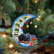 Doberman Pinscher Sleep On The Moon Christmas YC0711216CL Ornaments