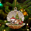 Heeler Sleeping Pearl In Christmas YC0711081CL Ornaments