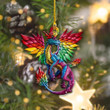 LGBT Dragon Fly Snow YC0611103CL Ornaments
