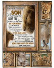 Mom To Son This Old Lion YC2012055CL Fleece Blanket