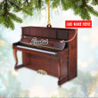 Personalized Brown Piano Christmas NI2512003YR Ornaments