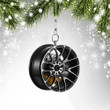 Black Car Pendant Decoration Metal Wheel Hub NI2912012YT Ornaments