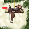 Personalized Horse Saddle 4 NI2112010XR Ornaments
