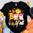 Pig Boo Y’all Halloween NI0710025YR T Shirt