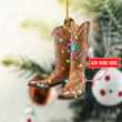 Personalized Boots Cowboy YR0111019YF Ornaments