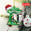 Personalized Green Baking Mixer YR0111005YF Ornaments