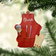 Personalized Red Apron YR3110002XY Ornaments