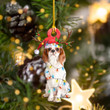 Deer Cavalier King Charles Spaniels Christmas YR281017CL Ornaments