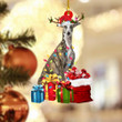 GreyHound Christmas YR0211007YF Ornaments