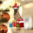 German Shepherd Christmas YR0211011YF Ornaments
