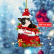 Personalized Tuxedo Cat Christmas YR0311015YF Ornaments