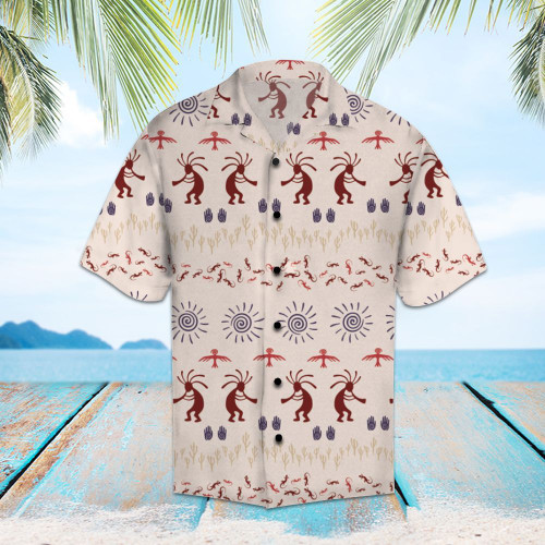 Amazing Native American GS-CL-DT1107 Botton Up Shirt