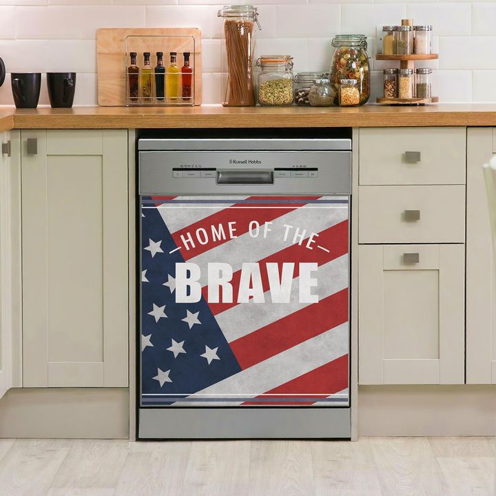 American Flag YW0410487CL Decor Kitchen Dishwasher Cover