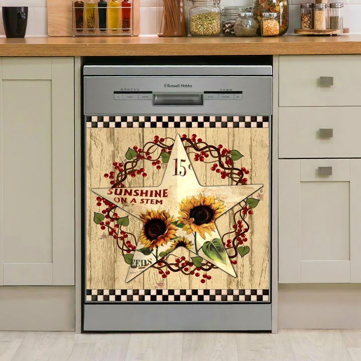 Sunflower YW0410162CL Decor Kitchen Dishwasher Cover