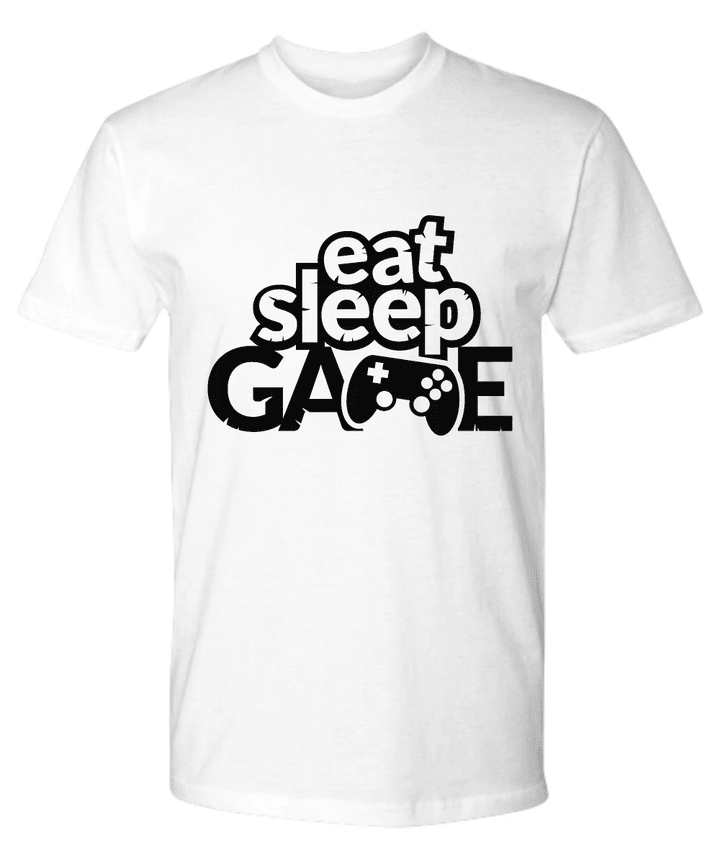 Eat Sleep Game Fun Cotton YW0910116CL T-Shirt