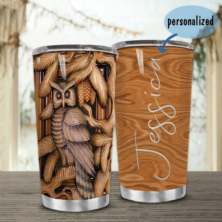 Personalized Owl YW1110270CL Tumbler