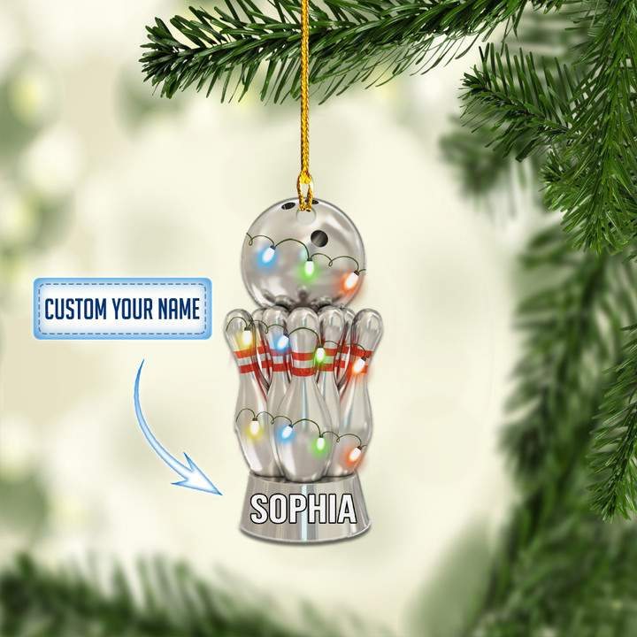 Personalized Bowling XS1011032YR Ornaments